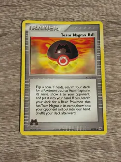 Pokemon Team Magma Ball Team Magma vs Team Aqua Set Card 80/95 - Image 1