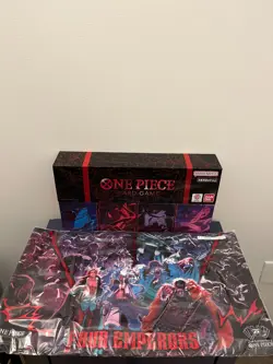 One Piece 2nd Anniversary Storage Box + Playmat (Sealed) NO Cards - Image 1