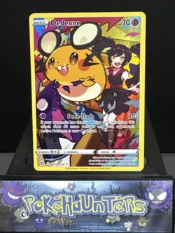 Pokemon Card Dedenne TG07/TG30 Brilliant Stars Trainer Gallery Full Art NM - Image 1