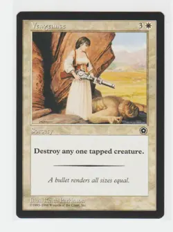 Magic the Gathering ~ MTG ~ 1x Vengeance ~ PORTAL II ~ M/NM - Image 1