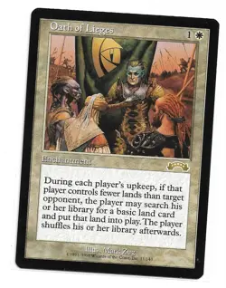 Magic the Gathering ~ MTG ~ 1x Oath of Lieges ~ M/NM ~ Exodus - Image 1