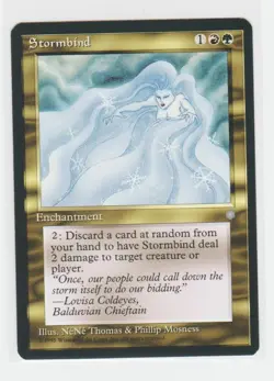 Magic the Gathering ~ MTG ~ 1x Stormbind ~ ICE AGE ~ M/NM - Image 1