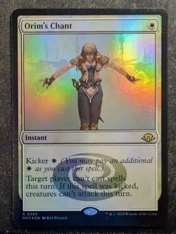 Orim's Chant - Foil - Modern Horizons 3 (MTG) - Image 1