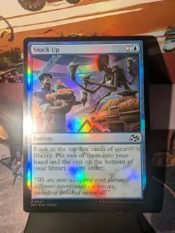MTG Aetherdrift Stock Up Foil NM - Image 1