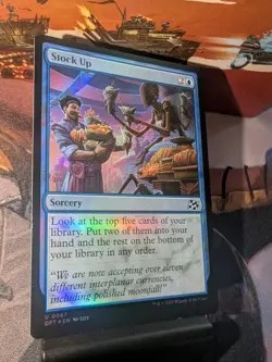 MTG Aetherdrift Stock Up Foil NM - Image 2