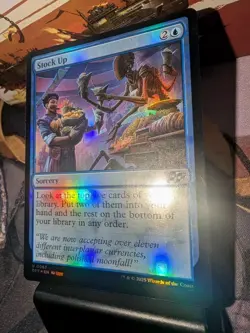 MTG Aetherdrift Stock Up Foil NM - Image 3