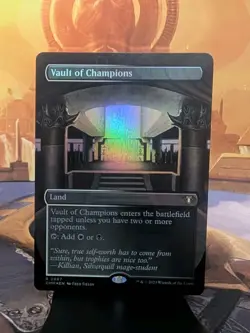 Vault of Champions (Borderless) MTG Commander Masters Foil - Image 1