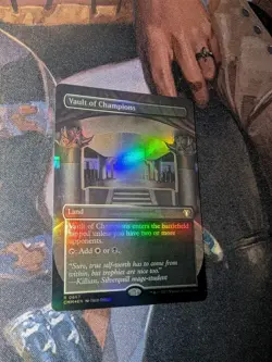 Vault of Champions (Borderless) MTG Commander Masters Foil - Image 2