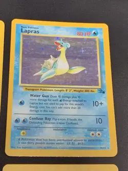 Vintage Pokemon Cards Rare Holo Lot WOTC 1999 MP/HP - Image 4