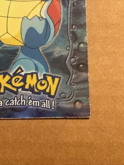 1999 Topps Pokemon Movie Edition Squirtle E7 of 12 Holo - Image 2
