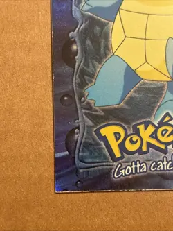 1999 Topps Pokemon Movie Edition Squirtle E7 of 12 Holo - Image 3