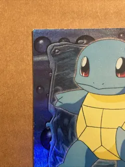 1999 Topps Pokemon Movie Edition Squirtle E7 of 12 Holo - Image 4