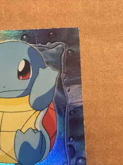 1999 Topps Pokemon Movie Edition Squirtle E7 of 12 Holo - Image 5