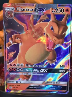 Pokemon TCG Charizard GX SM211 Black Star Promo Holo - Image 1