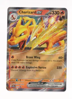 Pokemon Scarlet & Violet Black Star Promos #161 Charizard ex - Image 1
