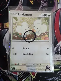 Tandemaus 167/193 Cosmos Holo SWIRL Paldea Holo Bleed Pokemon Adventure Chest A - Image 1