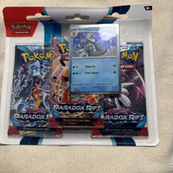 Pokemon TCG: Paradox Rift 3 Pack Blister - Arctibax - Scarlet And Violet - Image 2