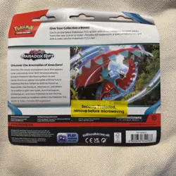 Pokemon TCG: Paradox Rift 3 Pack Blister - Arctibax - Scarlet And Violet - Image 4