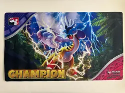 Pokemon TCG League Cup Champion Playmat 2024 Raging Bolt - Image 1