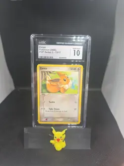 Pokemon TCG Eevee 13/17 POP Series 3 2006 CGC GEM MINT 10 - Image 1
