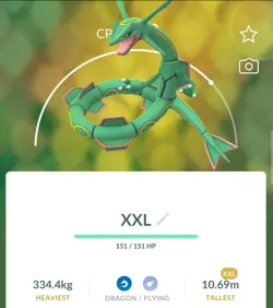 Non Shiny Rayquaza XXL - Pokemon Go - Image 1