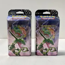 2021 Pokemon TCG (Rayquaza) V Battle Deck Bundle (Set Of 2) - Image 1