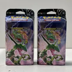 2021 Pokemon TCG (Rayquaza) V Battle Deck Bundle (Set Of 2) - Image 1