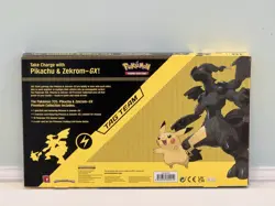Pokemon TCG Pikachu & Zekrom-GX Tag Team Premium Collection Box - New Sealed - Image 2