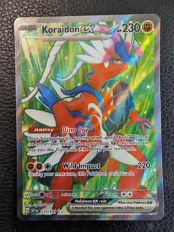 Koraidon ex - 231/198 Scarlet & Violet Base (Pokemon) Full Art Ultra Rare - Image 1