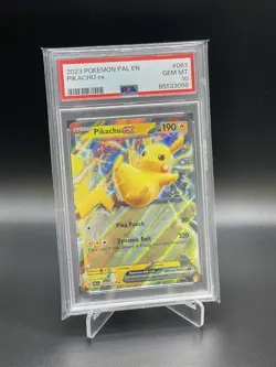 PSA 10 Pokemon Pal En Pikachu ex 063/193 Paldea Evolved - PSA 10 - Image 1