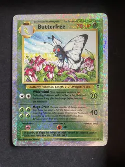 Butterfree 21/110 REVERSE HOLO - ENG - Rare Legendary Set Pokemon PLAYED - Image 1