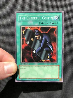 YugiOh! The Cheerful Coffin MRD-059 1st Edition NA English Vintage Y2k - Image 1