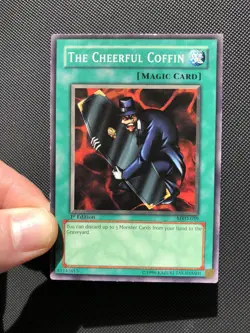 YugiOh! The Cheerful Coffin MRD-059 1st Edition NA English Vintage Y2k - Image 4