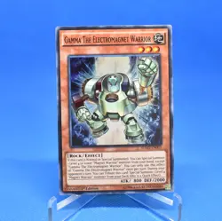 Yu-Gi-Oh! Gamma the Electromagnet Warrior [SDMY-EN003] Super Rare 1st Ed VLP - Image 1