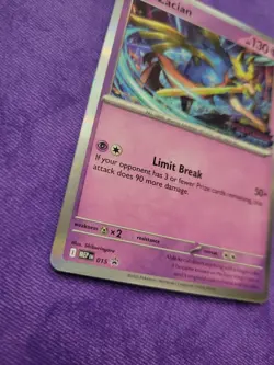 Pokemon Zacian 015 Phantasmal Flames Prerelease Stamped Staff Promo Card Holo - Image 2