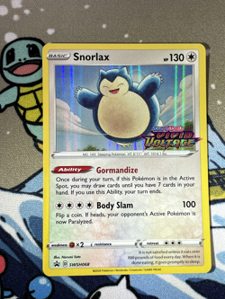 Snorlax - (Prerelease) SWSH068 SWSH: Sword & Shield Promo Cards Holo - Image 2