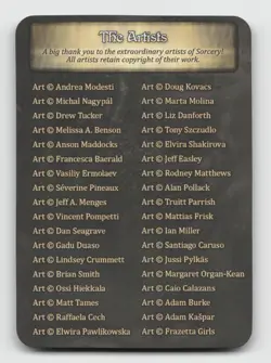 Sorcerer Autographed Erik - Avatar - Sorcery Contested Realm Alpha & Artist Card - Image 3