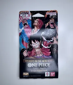 Emperors In The New World Sleeved Booster Pack One Piece Card Game OP-09 English - Image 1