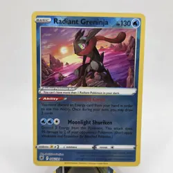 Radiant Greninja 046/189 Swsh10: Astral Radiance Holo Pokemon Card - Near Mint - Image 1