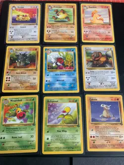 Complete Jungle Common/Uncommon set 32 / 64 Vintage WOTC Pokemon Cards - Image 3