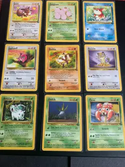 Complete Jungle Common/Uncommon set 32 / 64 Vintage WOTC Pokemon Cards - Image 4
