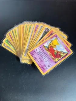 Complete Team Rocket Common set 24/82 Vintage WOTC Pokemon Cards - Image 1