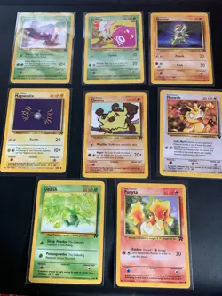 Complete Team Rocket Common set 24/82 Vintage WOTC Pokemon Cards - Image 3