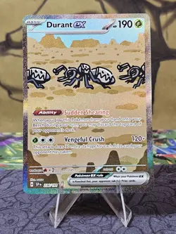 Pokemon TCG Durant EX 236/191 Surging Sparks SIR Holo Card NM- - Image 1