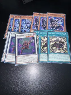 D/D/D Deck Core 12 Cards 1st Edition DOOD Yugioh Card Bundle - Image 2