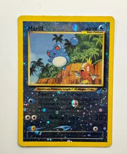 Marill 11/18 Southern Islands Reverse Holographic Pokemon Card Ungraded - Image 2