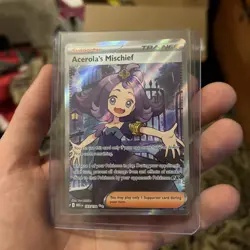 Acerola's Mischief Ultra Rare 165/132 Pokemon Card Mega Evolution - Image 3