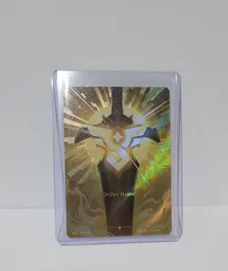 Alt Art Riftbound Order Rune Card Origins 214a/298 English League Of Legends - Image 1