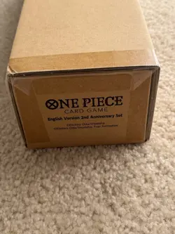 One Piece Card Game TCG 2nd Anniversary English Edition Set BRAND NEW SEALED - Image 2