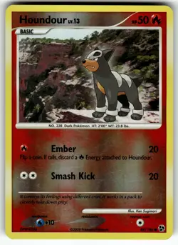 Houndour 69/106 Great Encounters LP Pokemon Card TCG - Image 1